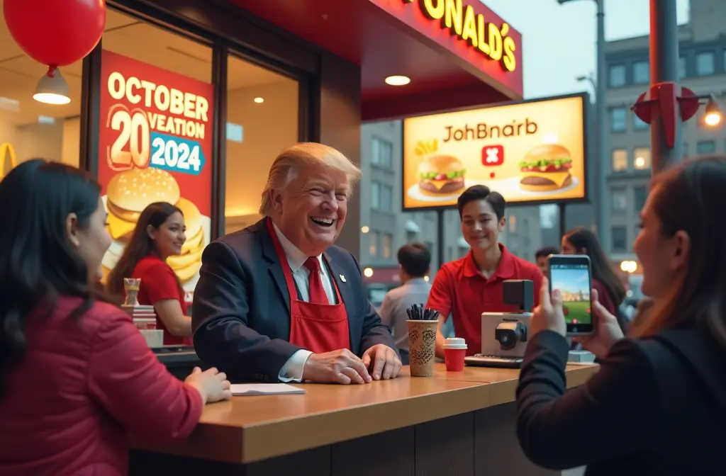 Trump, McDonald's, and the Politics of Fast Food: Analyzing the 2024 Election Impact