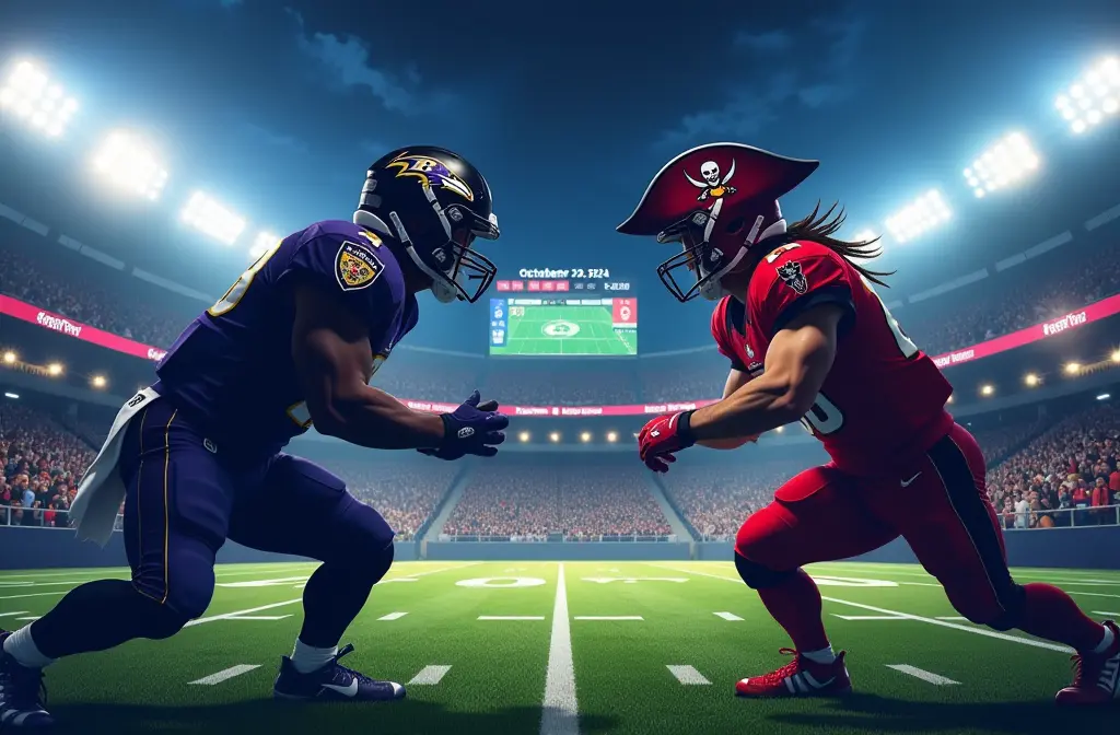 Ravens vs. Buccaneers: Monday Night Football Showdown 2024