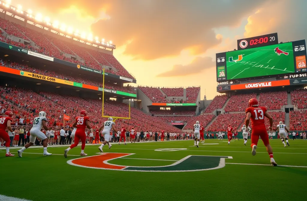 Miami Hurricanes vs. Louisville Cardinals: College Football Showdown 2024