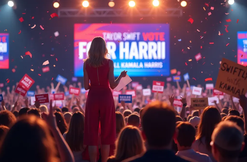 Taylor Swift Endorses Kamala Harris: Impact on 2024 Election, Voter Engagement, and Celebrity Influence