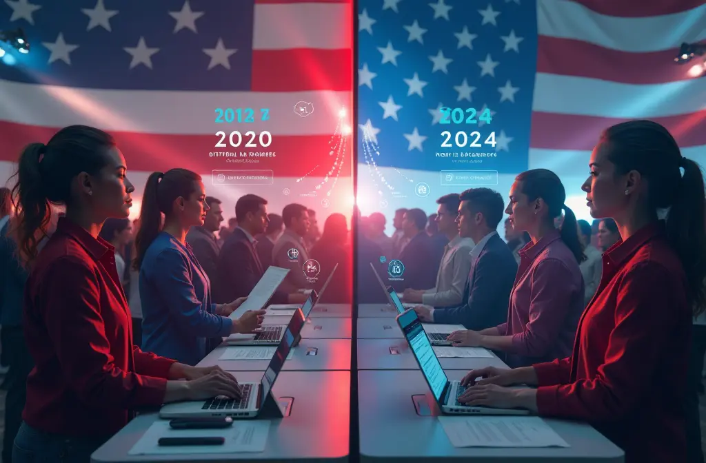 Popular Vote Showdown: 2020 vs. 2024 Election Analysis, Trends, and Predictions